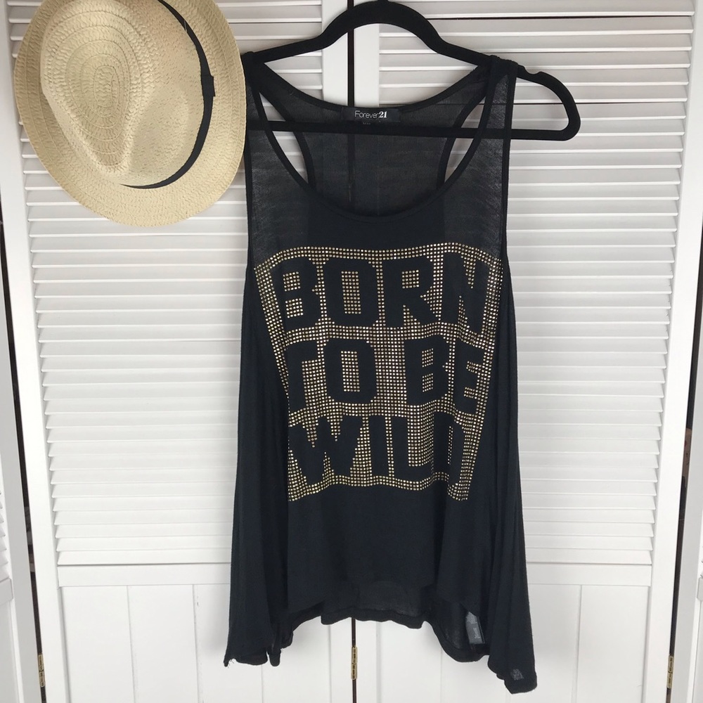Forever Young M/M “Born to be Wild” in crystals.